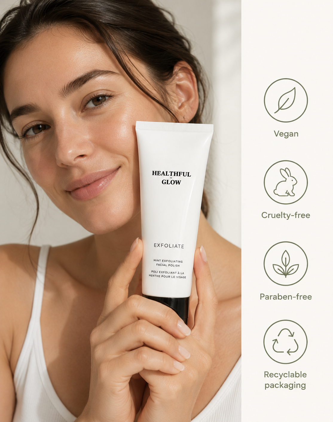 Mint Exfoliating Facial Polish