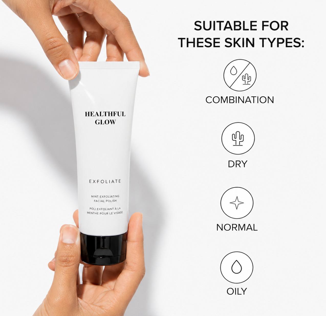 Mint Exfoliating Facial Polish